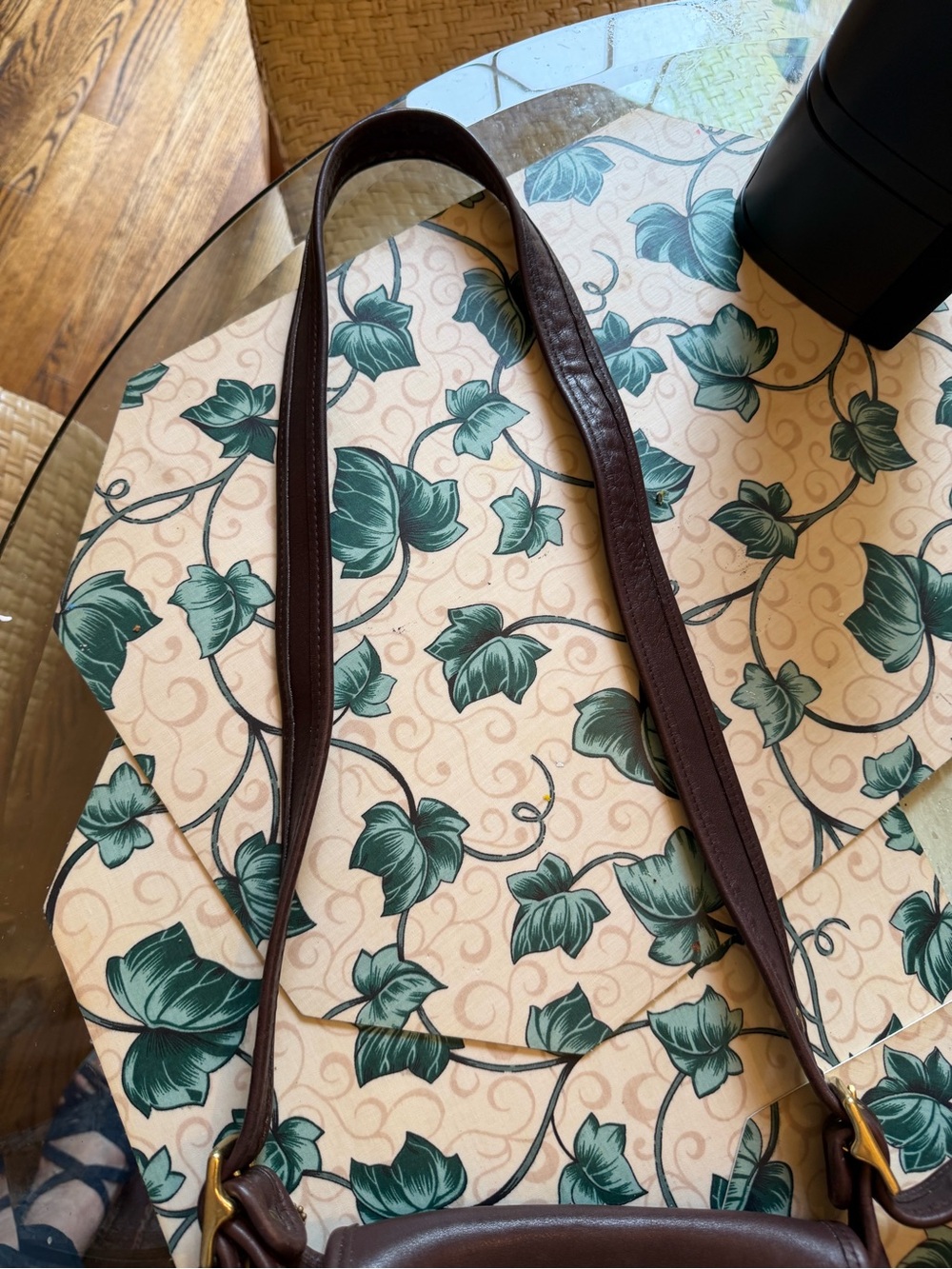 Coach Classic Brown Leather Vintage  Crossbody Legacy Trail Bag - Picture 11 of 12